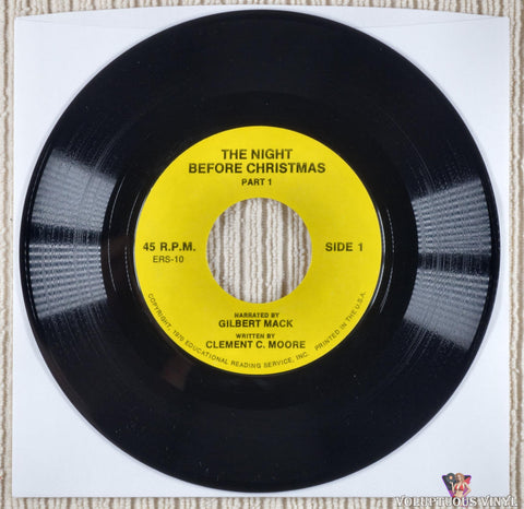 Gilbert Mack ‎– The Night Before Christmas vinyl record