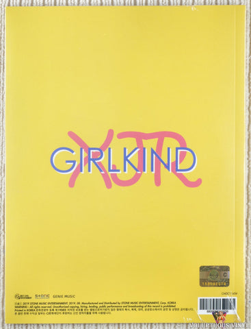 GIRLKIND XJR – Life Is Diamond CD back cover