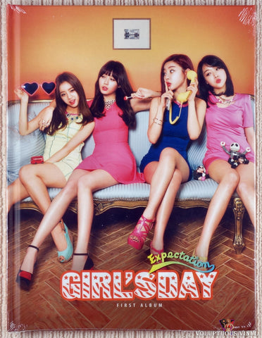 Girl's Day ‎– Expectation (First Album) CD front cover