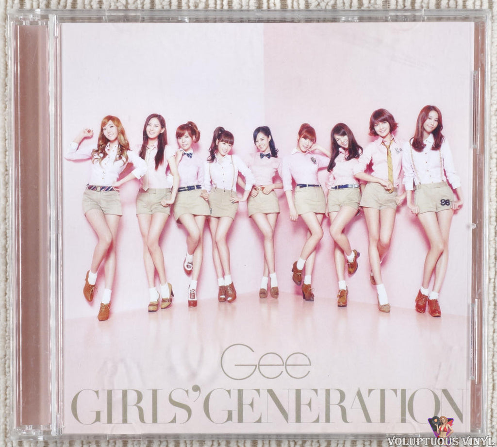 Girls' Generation – Gee CD/DVD front cover
