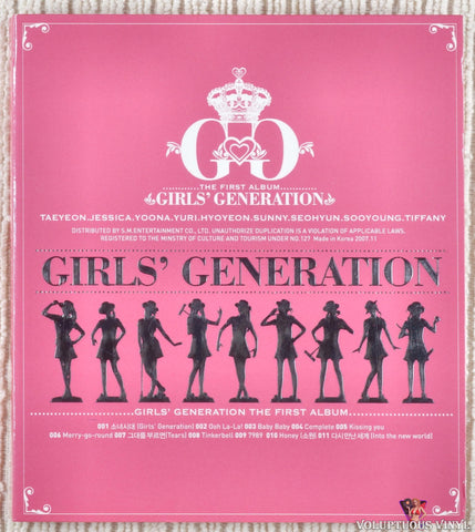Girls' Generation – Girls' Generation CD front cover