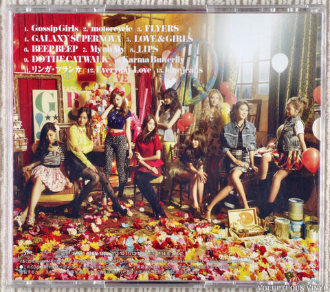 Girls' Generation – Love & Peace CD back cover