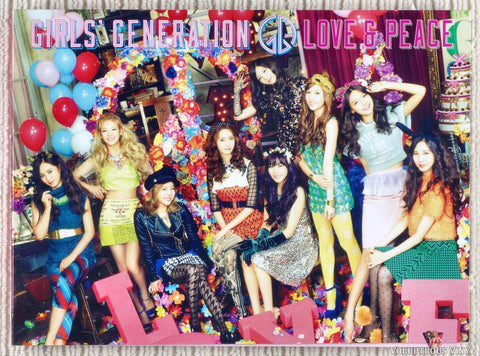 Girls' Generation – Love & Peace (2013) CD / DVD, Japanese Press