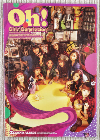 Girls' Generation – Oh! CD front cover