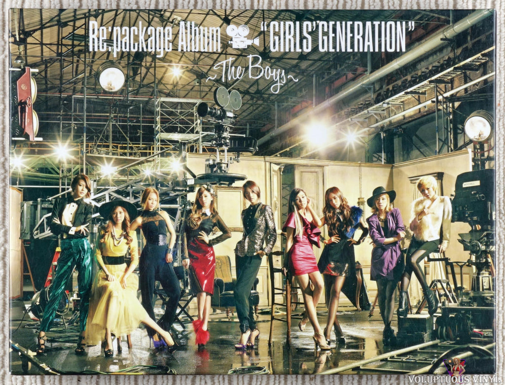 Girls' Generation – Girls' Generation ~The Boys~ CD/DVD front cover