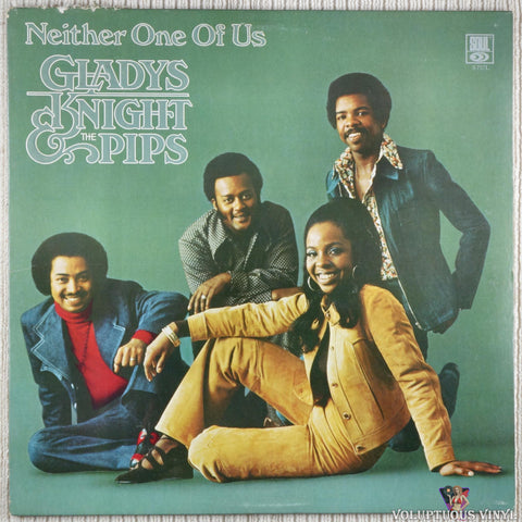 Gladys Knight And The Pips – Neither One Of Us vinyl record front cover