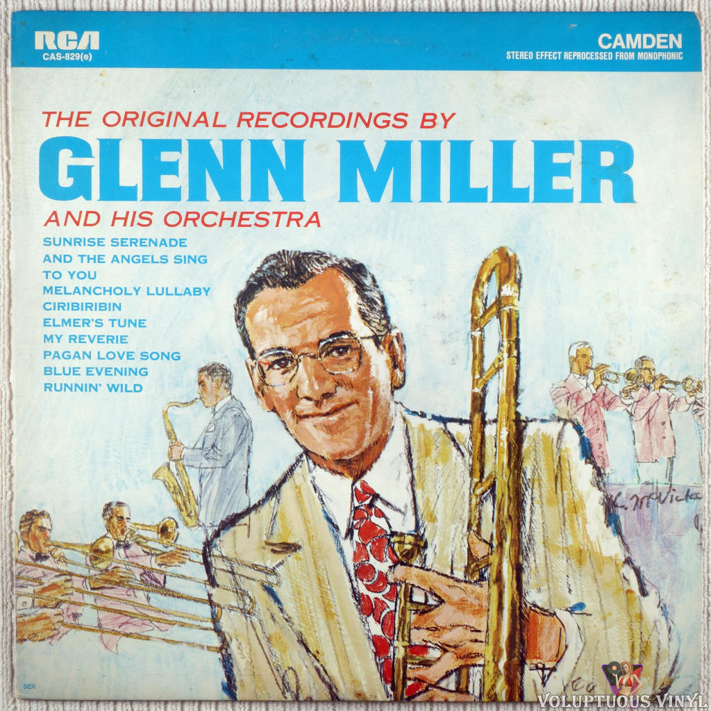 Glenn Miller And His Orchestra ‎– The Original Recordings vinyl record front cover