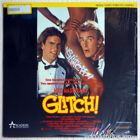 Glitch - LaserDisc - Front Cover