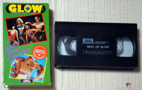 GLOW Gorgeous Ladies of Wrestling VHS tape
