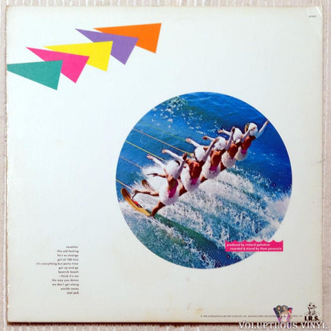 Go-Go's ‎– Vacation vinyl record back cover