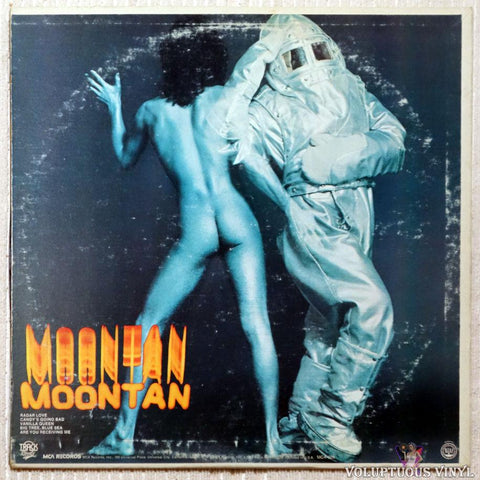 Golden Earring ‎– Moontan vinyl record back cover