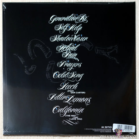 Good Charlotte ‎– Generation Rx vinyl record back cover
