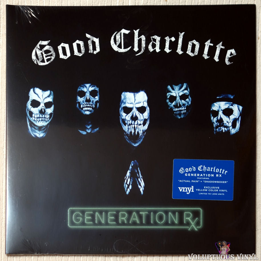 Good Charlotte ‎– Generation Rx vinyl record front cover