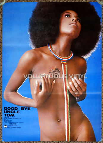 Goodbye Uncle Tom (1972) - Japanese 1st Advance B2 - African Beauty