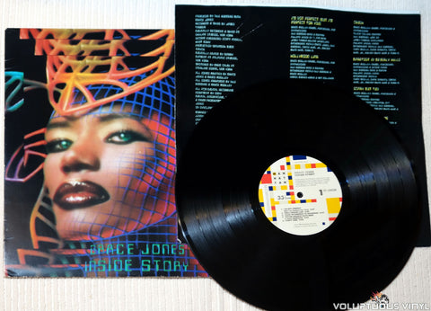 Grace Jones ‎– Inside Story vinyl record