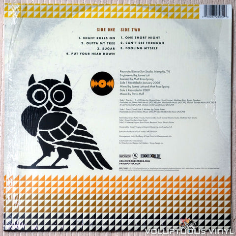 Grace Potter & The Nocturnals ‎– Live From The Legendary Sun Studio - Vinyl Record - Back Cover