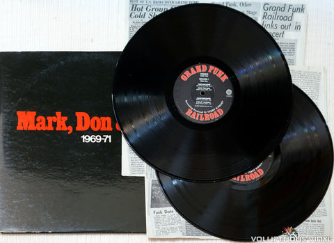 Grand Funk Railroad ‎– Mark, Don & Mel 1969-71 vinyl record