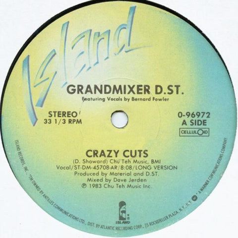 Grandmixer D.St. – Crazy Cuts (1983) 12" Single