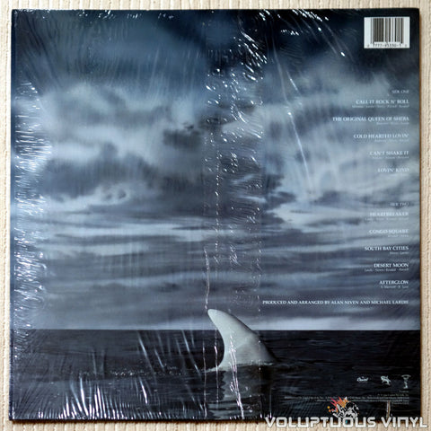 Great White ‎– Hooked - Vinyl Record - Back Cover