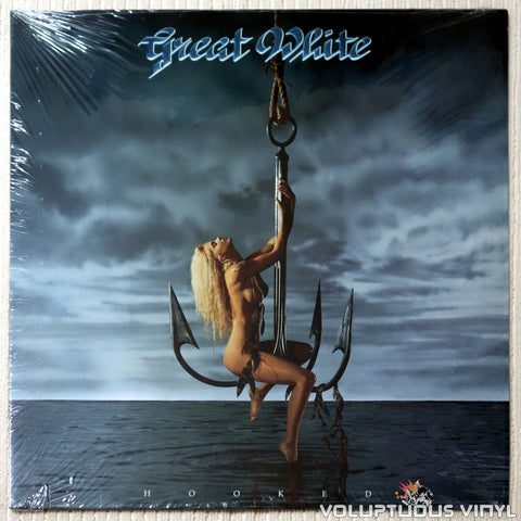 Great White ‎– Hooked - Vinyl Record - Front Cover