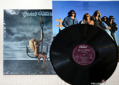 Great White ‎– Hooked - Vinyl Record