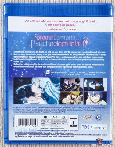 Ground Control To Psychoelectric Girl Blu-ray back cover