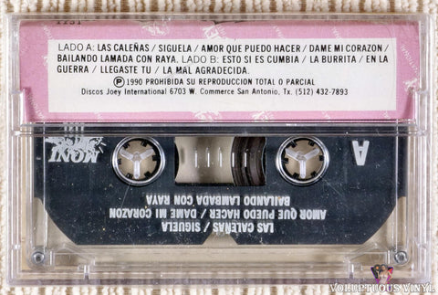 Grupo Raya ‎– Vol. II A La Guerra cassette tape back cover