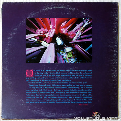 GTO's ‎– Permanent Damage vinyl record back cover