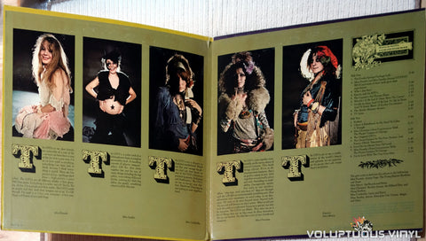 GTO's ‎– Permanent Damage vinyl record inner gatefold