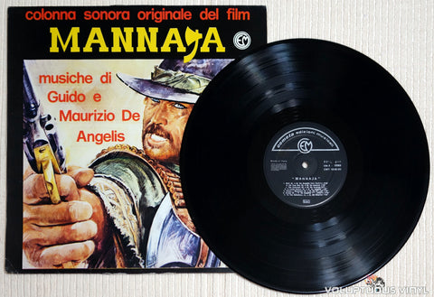 Guido E Maurizio De Angelis ‎– Mannaja / 40 Gradi All´Ombra Del Lenzuolo - Vinyl Record