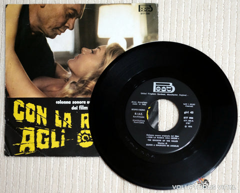Guido And Maurizio De Angelis ‎– Con La Rabbia Agli Occhi - Vinyl Record