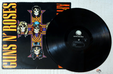 Guns N' Roses ‎– Appetite For Destruction vinyl record 