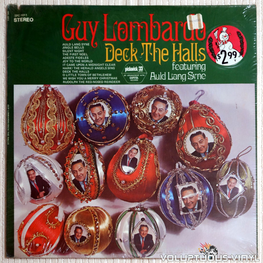 Guy Lombardo ‎– Deck The Halls - Vinyl Record - Front Cover