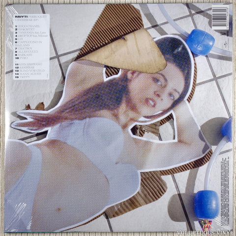 Haiyti ‎– Perroquet + Sansibar (EP) vinyl record back cover