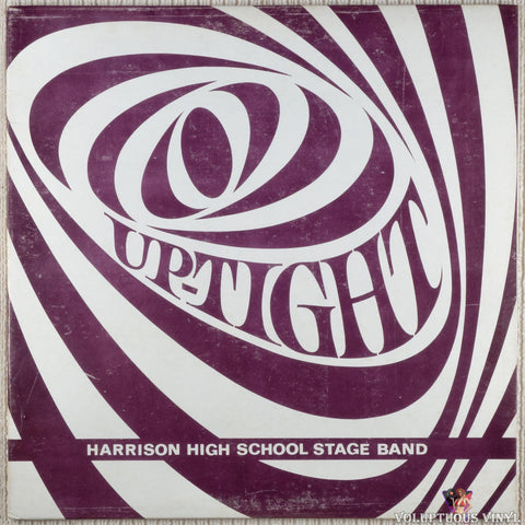 Harrison High School Stage Band ‎– Up-Tight vinyl record front cover