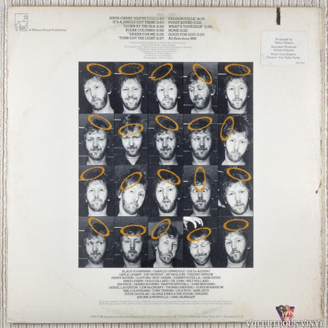 Harry Nilsson – Duit On Mon Dei vinyl record back cover
