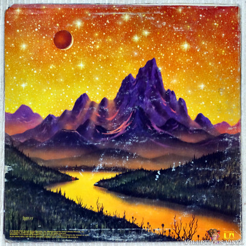 Hawkwind ‎– Hall Of The Mountain Grill vinyl record back cover