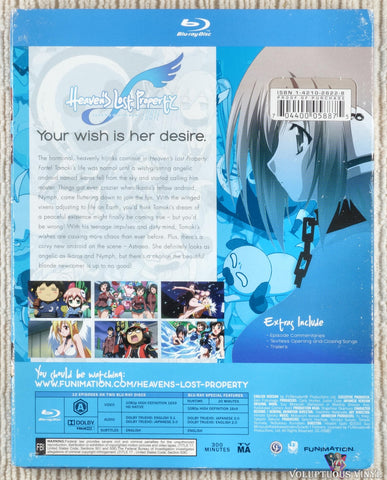 Heaven's Lost Property Forte: Season 2 Blu-ray back cover