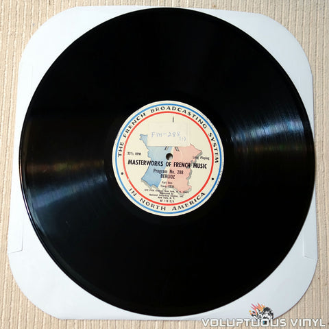 Hector Berlioz ‎– Masterworks Of French Music: Program 288 vinyl record