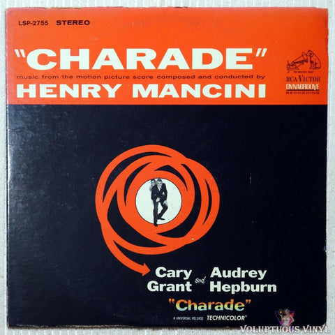 Henry Mancini ‎– Charade vinyl record front cover
