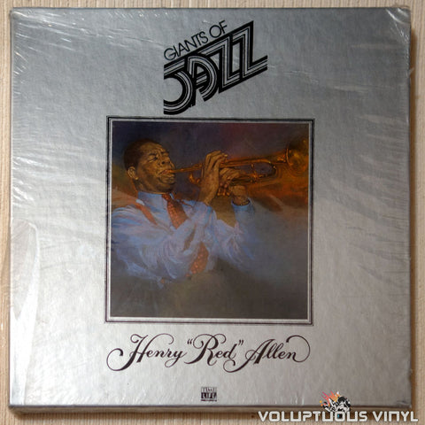 Henry "Red" Allen ‎– Giants Of Jazz: Henry "Red" Allen vinyl record front cover