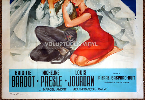 Her Bridal Night (1958) Italian 2F Poster - Bottom Half