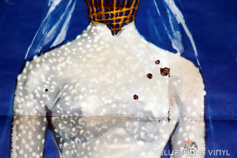 Her Bridal Night (1958) Italian 2F Poster - Wedding Dress Holes