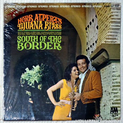 Herb Alpert's Tijuana Brass ‎– South Of The Border vinyl record front cover