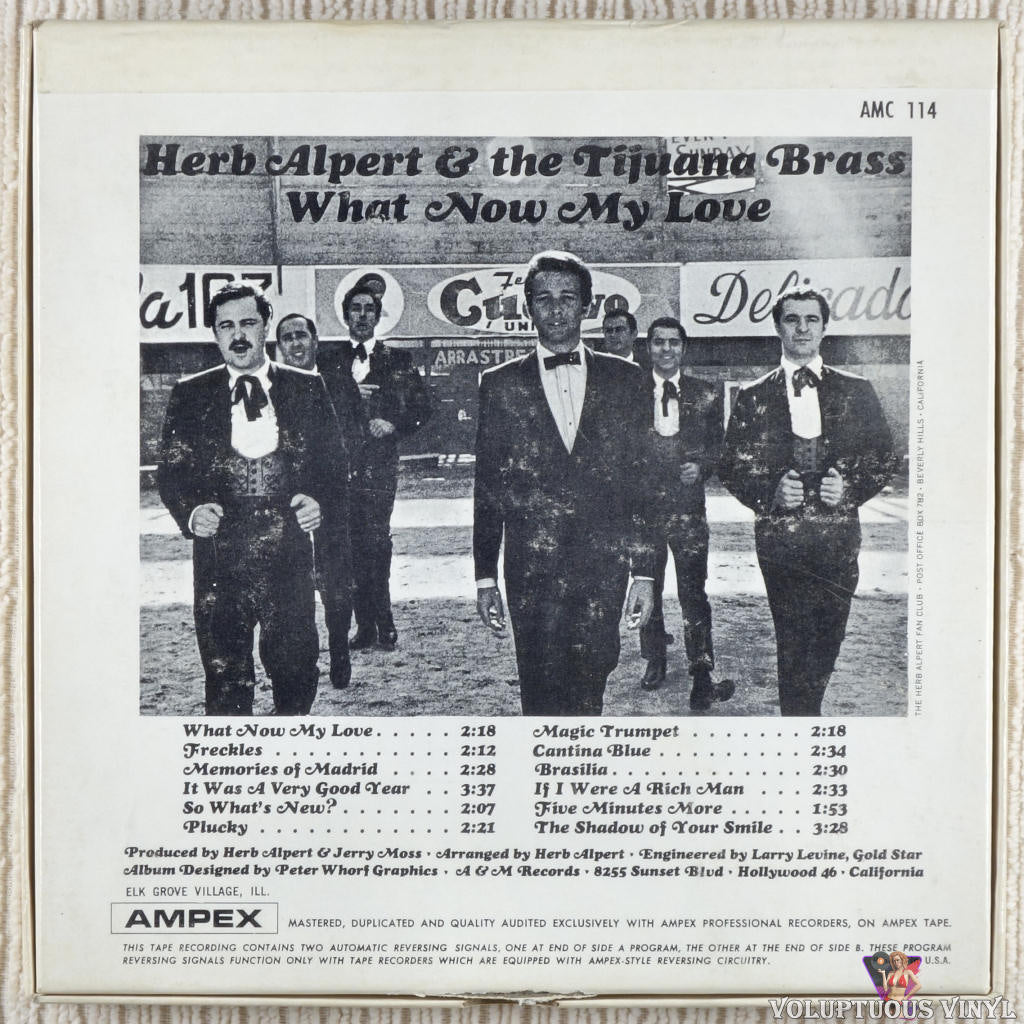 Herb Alpert & The Tijuana Brass – What Now My Love (1966) Reel-To