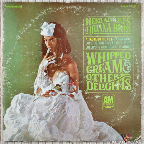 Herb Alpert's Tijuana Brass – Whipped Cream & Other Delights vinyl record front cover
