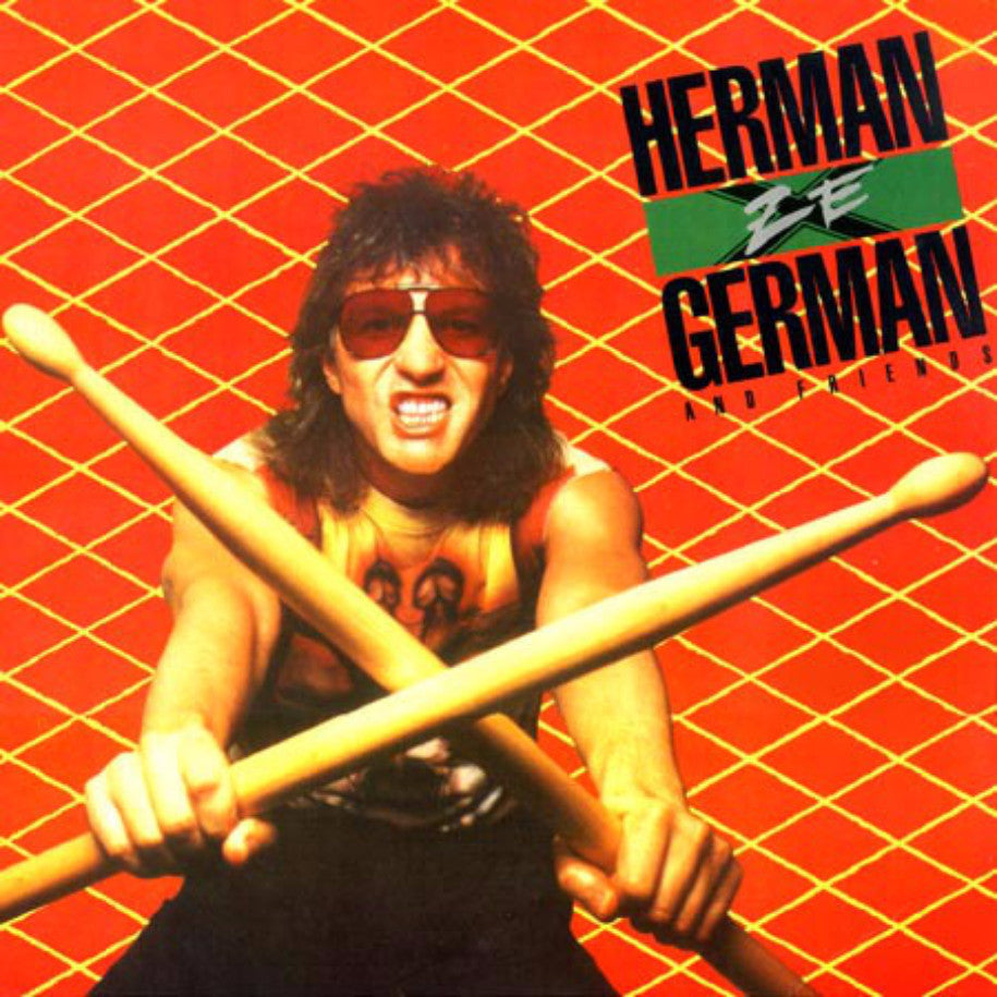 Herman Ze German ‎– Herman Ze German & Friends - Vinyl Record - Front Cover