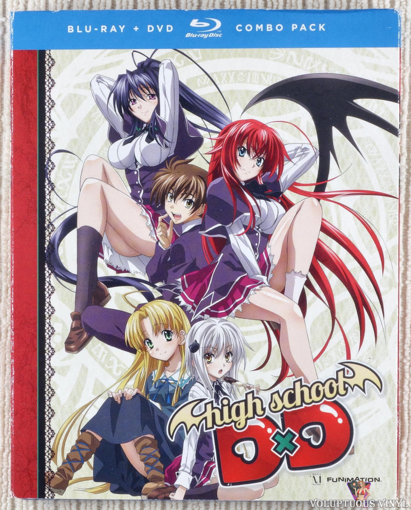 High School DxD Blu-ray & DVD front cover