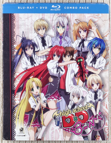 High School DxD BorN Blu-ray & DVD front cover