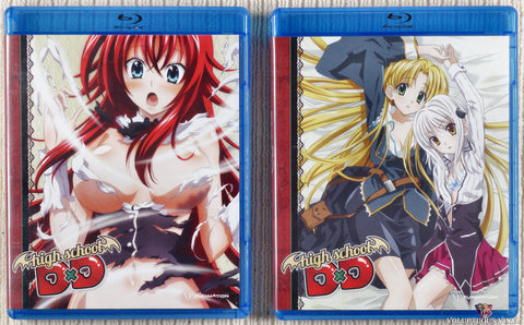 High School DxD limited edition Blu-ray / DVD front covers